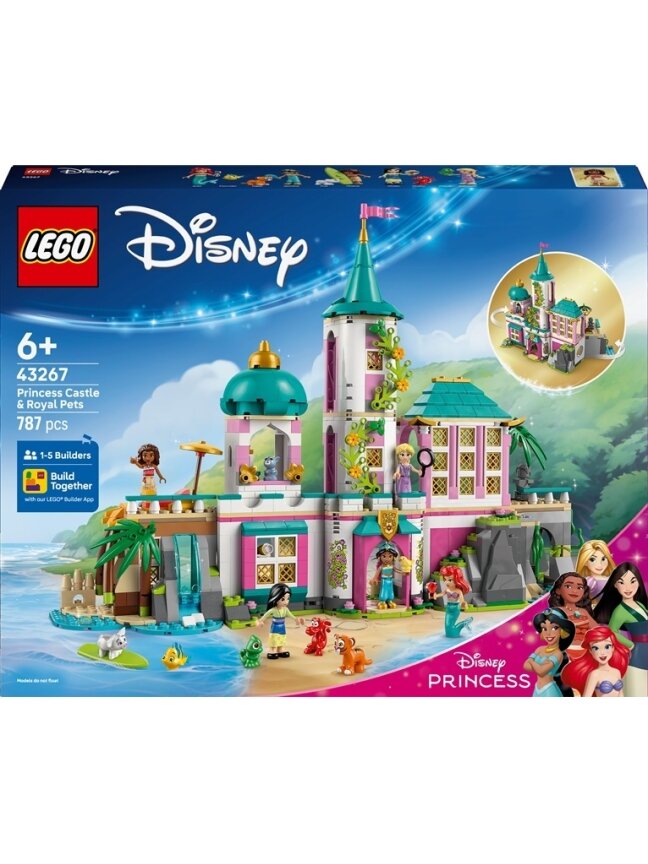 LEGO® Disney Princess Castle & Royal Pets 43267, 787 pcs LEGO® Disney Princess Castle & Royal Pets 43267, 787 pcs