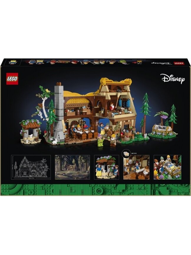 LEGO® „Disney“ Snieguolės ir septynių nykštukų trobelė 43242 1
