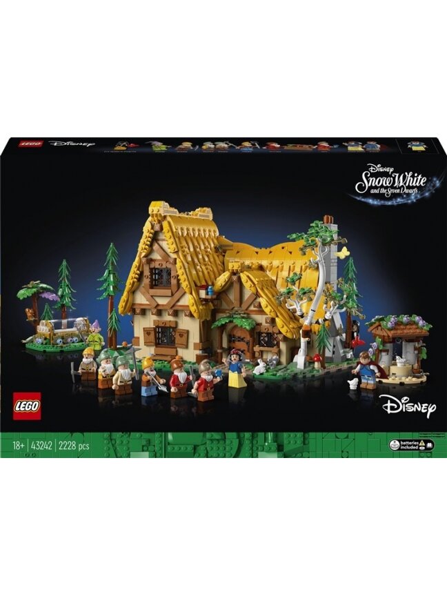 LEGO® „Disney“ Snieguolės ir septynių nykštukų trobelė 43242 LEGO® „Disney“ Snieguolės ir septynių nykštukų trobelė 43242