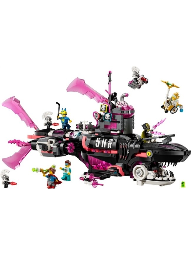 LEGO® DREAMZzz Nightmare Shark Submarine 71500, 1413 pcs 2 LEGO® DREAMZzz Nightmare Shark Submarine 71500, 1413 pcs 2