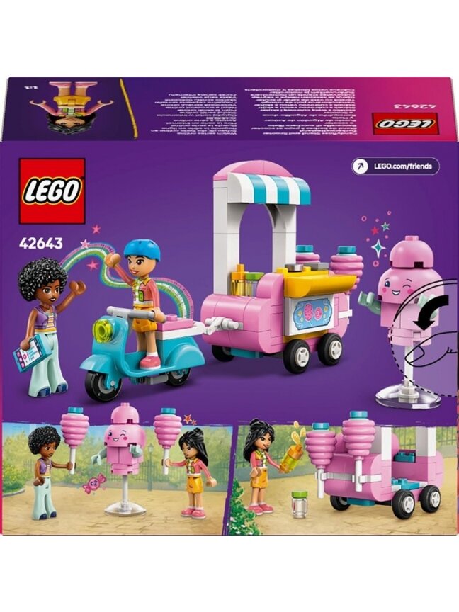 LEGO® Friends Candyfloss Stand and Scooter 42643, 110 vnt. 1 LEGO® Friends Candyfloss Stand and Scooter 42643, 110 vnt. 1