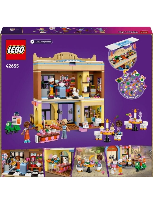 LEGO® Friends Restaurant and Cooking School 42655, 896 vnt. 1