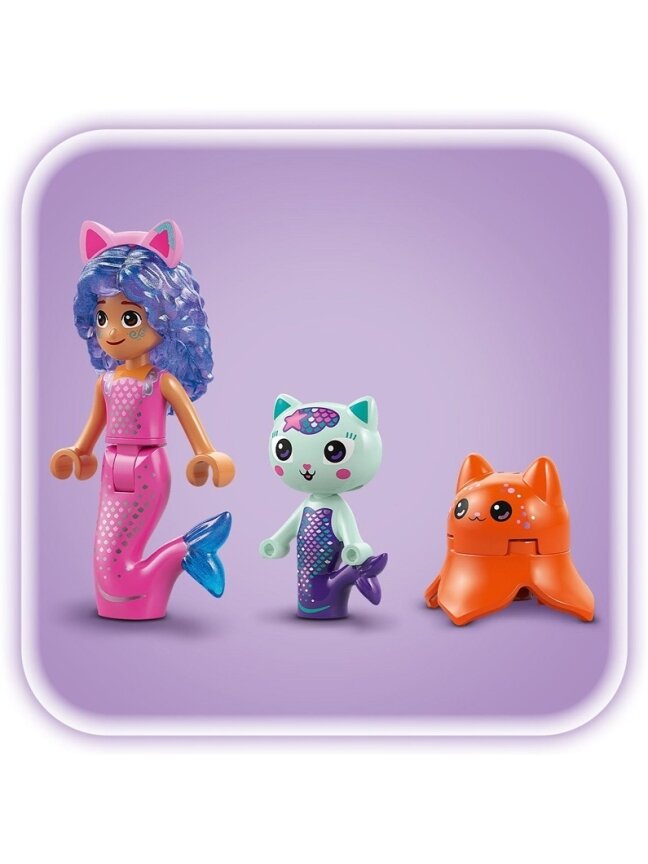 LEGO® Gabby's Dollhouse Mermaid Gabby's Aquarium Adventure 2