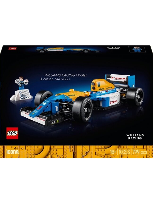 LEGO® Icons Williams Racing FW14B & Nigel Mansell 10353 LEGO® Icons Williams Racing FW14B & Nigel Mansell 10353