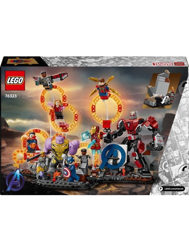 LEGO® Marvel Avengers: Endgame Final Battle 76323, 621 pcs 1 LEGO® Marvel Avengers: Endgame Final Battle 76323, 621 pcs 1