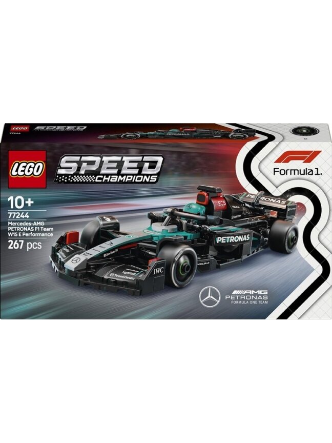 LEGO® Mercedes-AMG F1® W15 Race Car 77244, 267 vnt. LEGO® Mercedes-AMG F1® W15 Race Car 77244, 267 vnt.