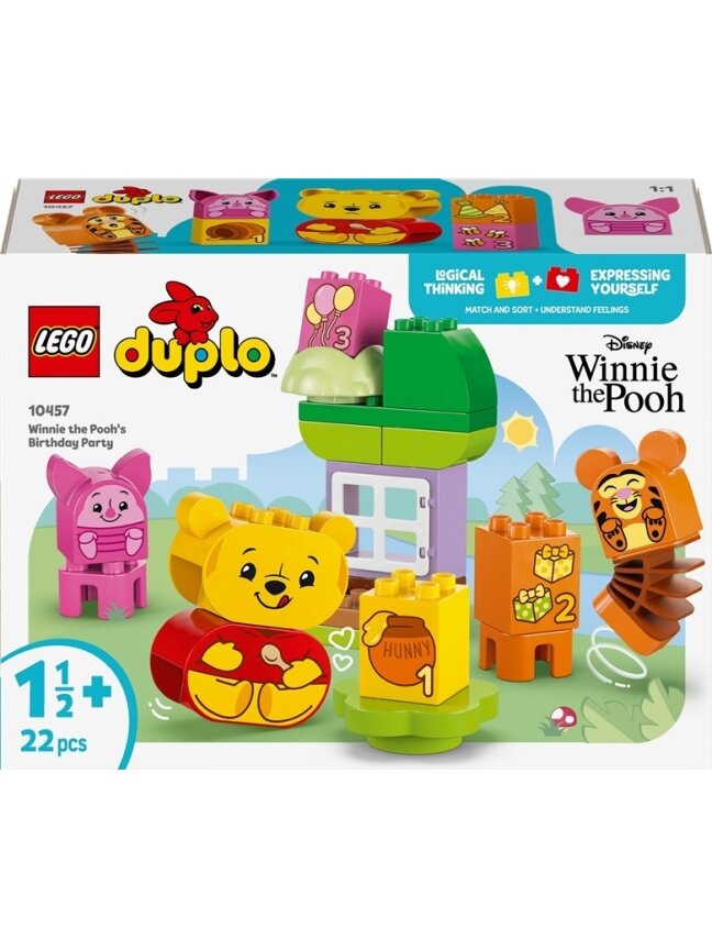 LEGO® Mikės Pūkuotuko gimtadienio šventė 10457, 22 vnt.
