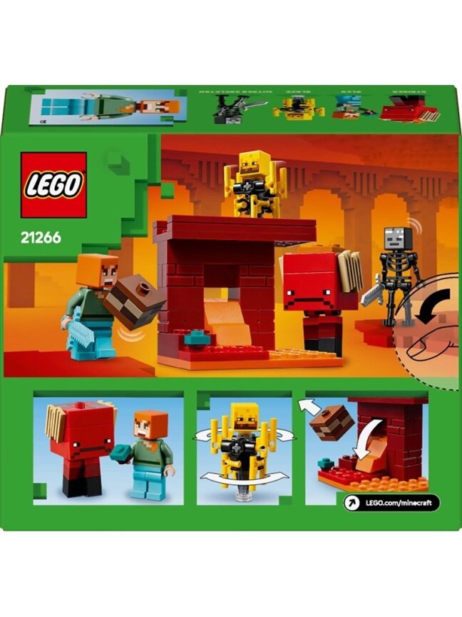 LEGO® Minecraft The Nether Lava Battle 21266, 99 vnt. 1