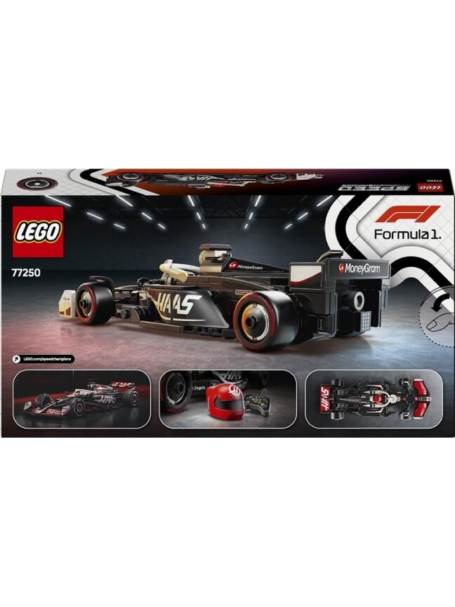 LEGO® MoneyGram Haas F1® Team VF-24 Race Car 77250, 242 vnt. 1 LEGO® MoneyGram Haas F1® Team VF-24 Race Car 77250, 242 vnt. 1