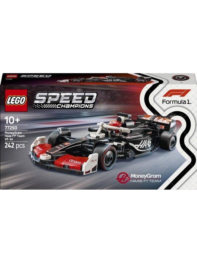LEGO® MoneyGram Haas F1® Team VF-24 Race Car 77250, 242 vnt.