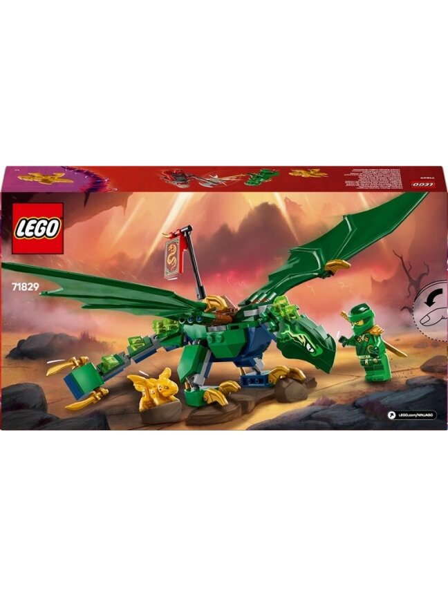 LEGO® Ninjago Lloyd's Green Forest Dragon, 128 vnt. 1 LEGO® Ninjago Lloyd's Green Forest Dragon, 128 vnt. 1