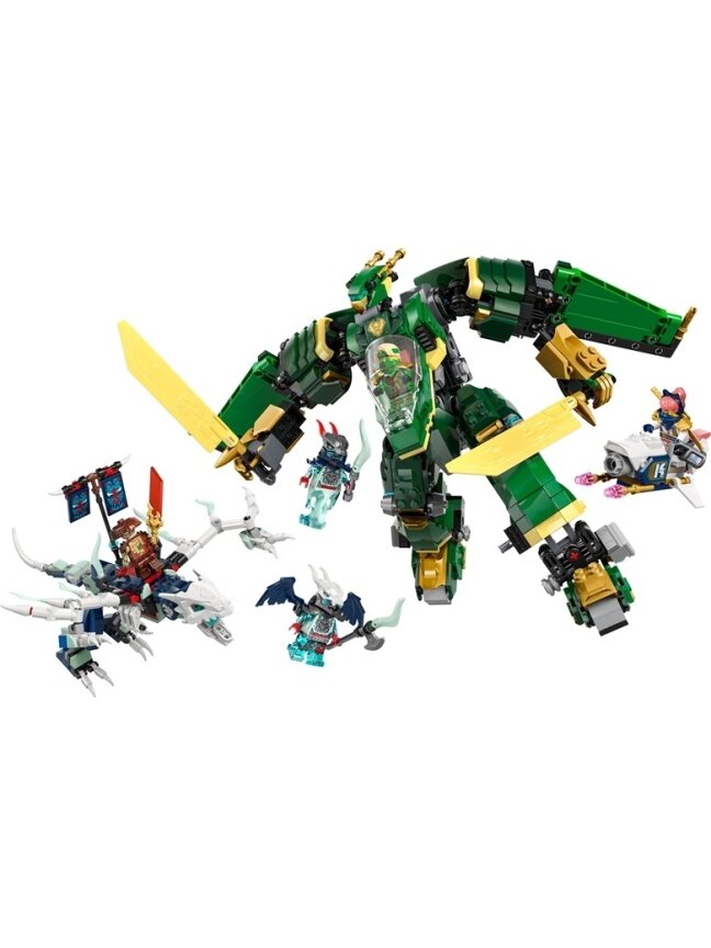 LEGO® Ninjago Lloyd’s Jet Mech 71845, 1112 pcs 2
