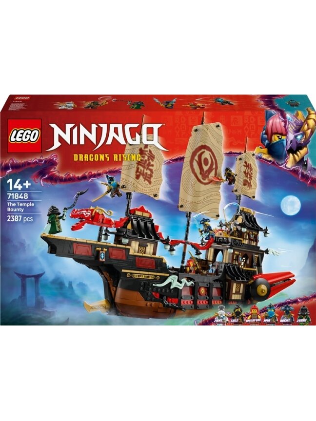 LEGO® Ninjago The Temple Bounty 71848, 2387 pcs LEGO® Ninjago The Temple Bounty 71848, 2387 pcs
