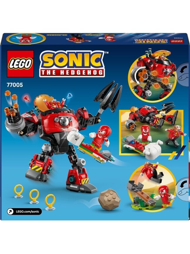 LEGO® Sonic Knuckles vs. Dr. Eggman Egg Crusher Mech 1