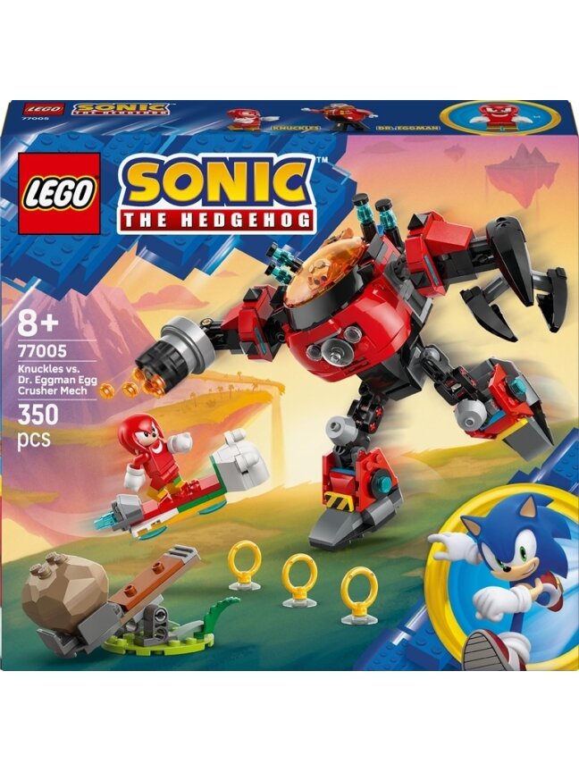 LEGO® Sonic Knuckles vs. Dr. Eggman Egg Crusher Mech