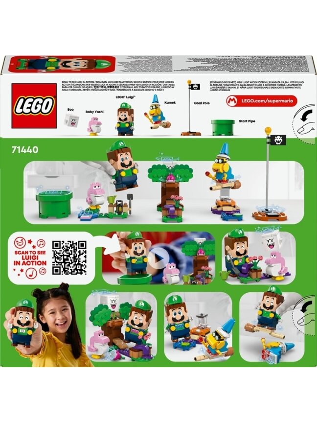 LEGO® Super Mario™ Nuotykiai su interaktyviu Luigi™ 71440 1