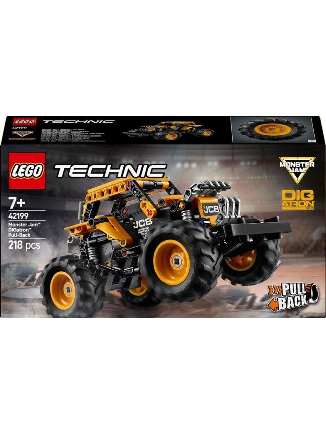 LEGO® Technic Monster Jam™ DIGatron™ Pull-Back, 218 vnt. LEGO® Technic Monster Jam™ DIGatron™ Pull-Back, 218 vnt.