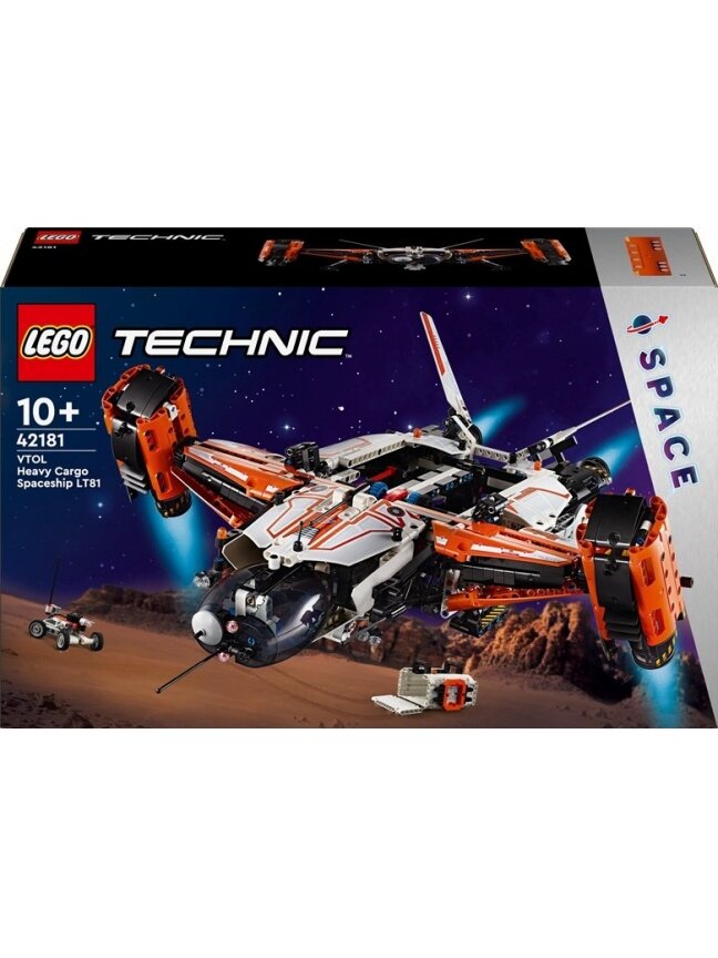 LEGO® Technic VTOL sunkiasvorių krovinių erdvėlaivis 42181 LEGO® Technic VTOL sunkiasvorių krovinių erdvėlaivis 42181