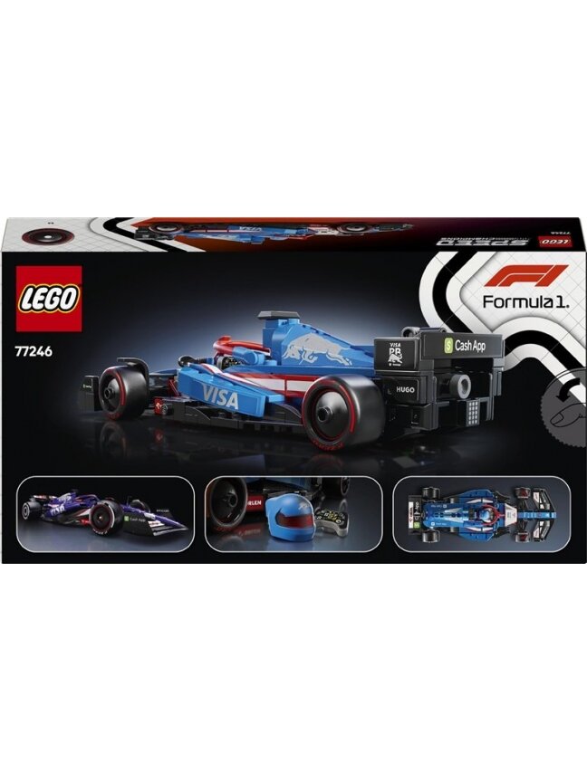 LEGO® Visa Cash App RB VCARB 01 F1® Race Car 77246, 248 vnt. 1 LEGO® Visa Cash App RB VCARB 01 F1® Race Car 77246, 248 vnt. 1