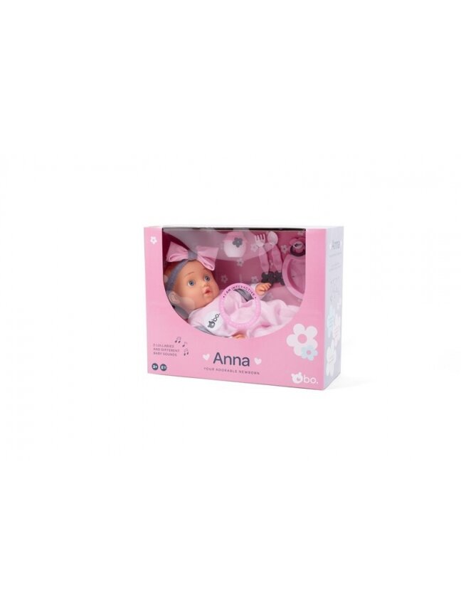 Lėlė - kūdikis Bo Anna BD1374ML, 40 cm 2
