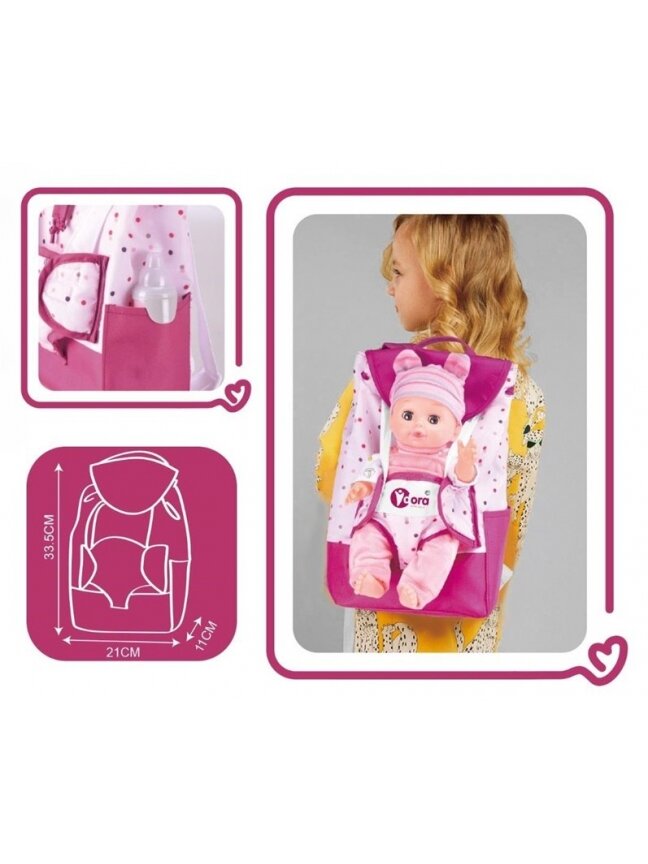 Lėlė - kūdikis Lovely Doll WZB8801-8, 36 cm 2