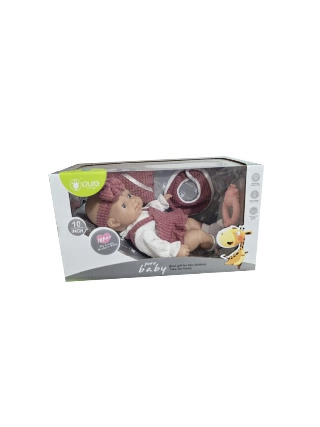 Lėlė - kūdikis Pure baby DF10-014C, 25 cm 2 Lėlė - kūdikis Pure baby DF10-014C, 25 cm 2