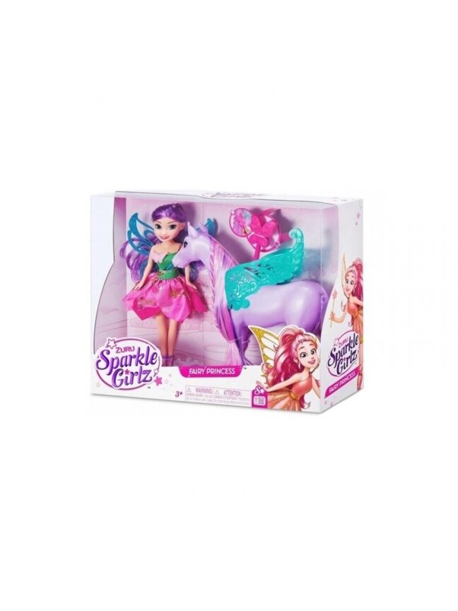 Lėlė Sparkle Girlz Fairy Princess with Horse 100413, 10.5 cm Lėlė Sparkle Girlz Fairy Princess with Horse 100413, 10.5 cm