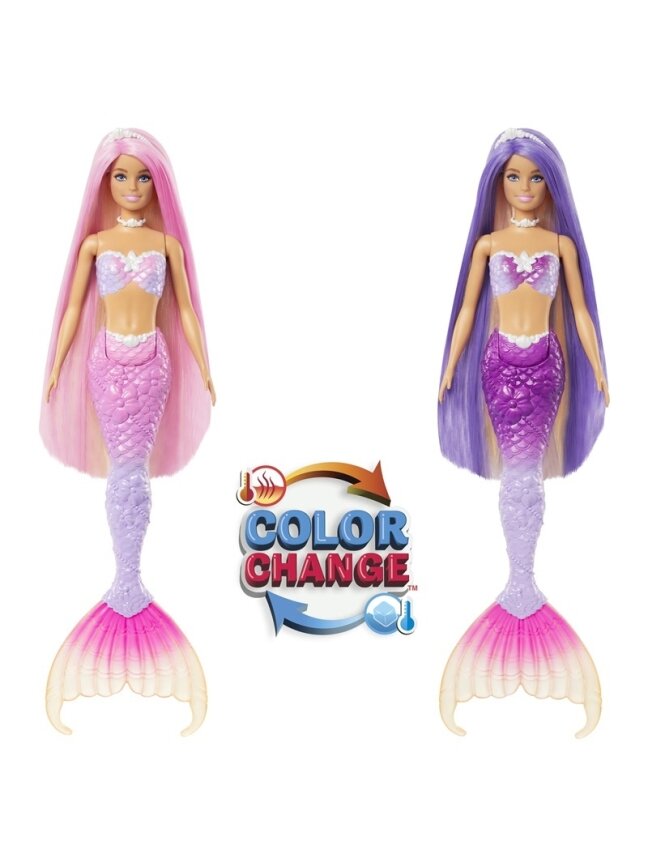 Lėlė su priedais Barbie Mermaid MALIBU HRP97, 30 cm