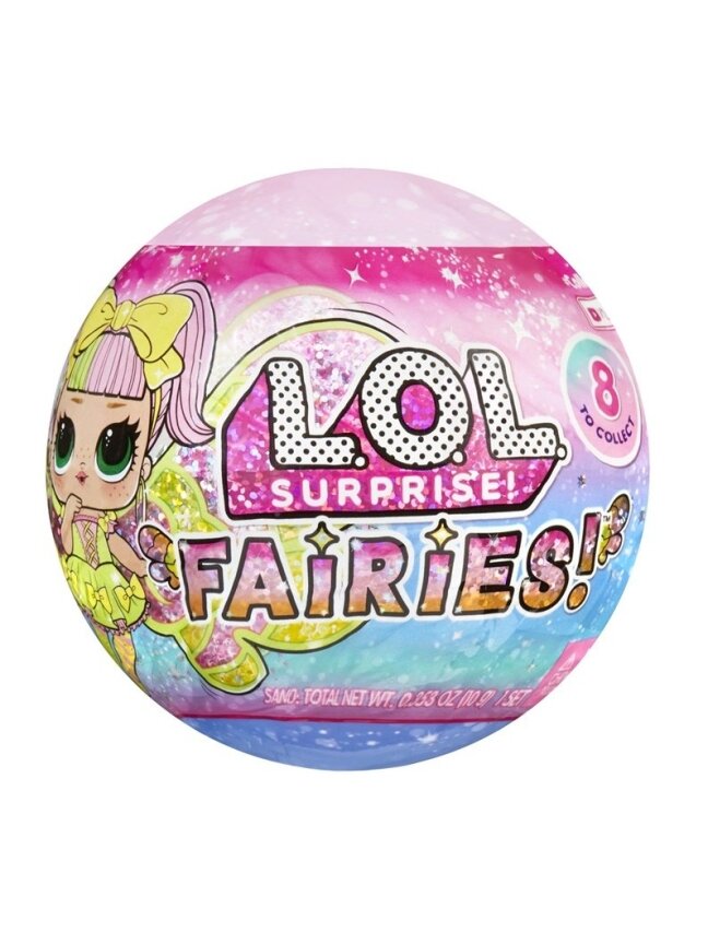 Lėlė su priedais L.O.L. Surprise! Fairy 523918, 8.5 cm