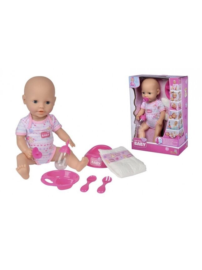 Lėlė - vaikas Simba New Born Baby 105032533, 38 cm Lėlė - vaikas Simba New Born Baby 105032533, 38 cm