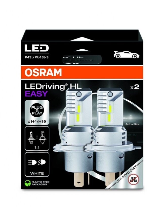 LEMP AUT LED ORAM EASY H4/H19 12V LEMP AUT LED ORAM EASY H4/H19 12V