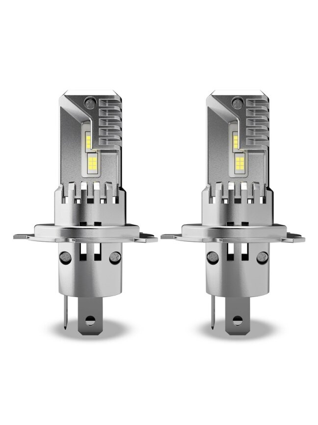 LEMP AUTO LED H4/H19 12V1400/1800LM 2VNT 1