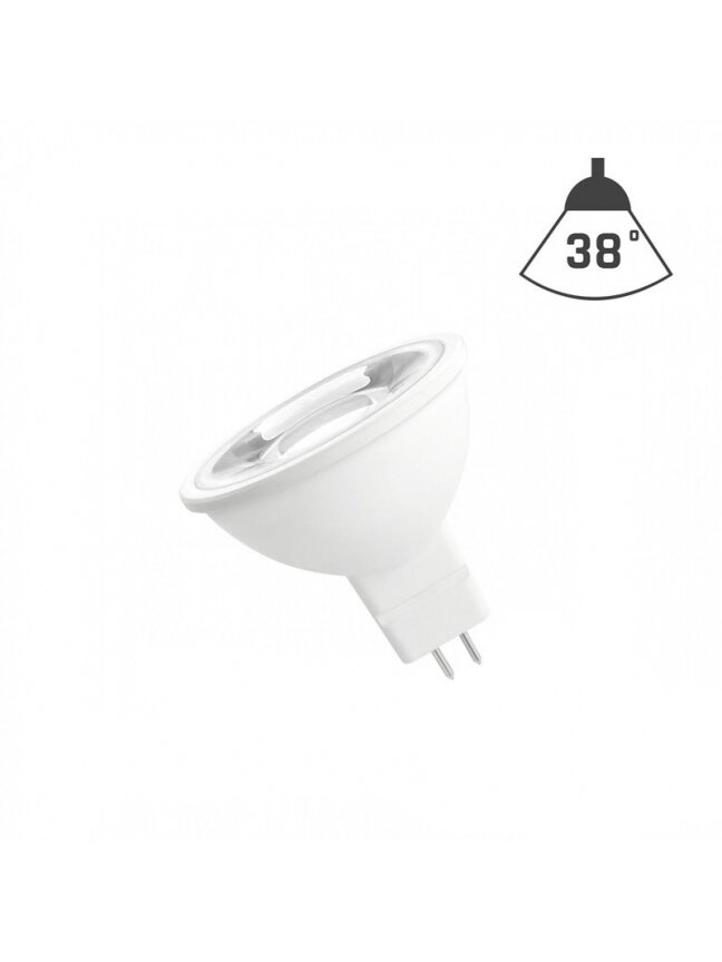 LEMPUTĖ LED GU5.3MR16 6W12V 3000K 450LM38° 1