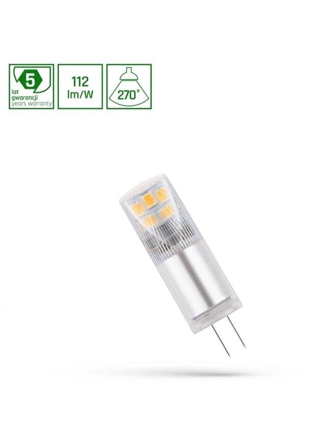 Lemputė LED Spectrum G4, 2.5W, 280LM, 4000K 1 Lemputė LED Spectrum G4, 2.5W, 280LM, 4000K 1