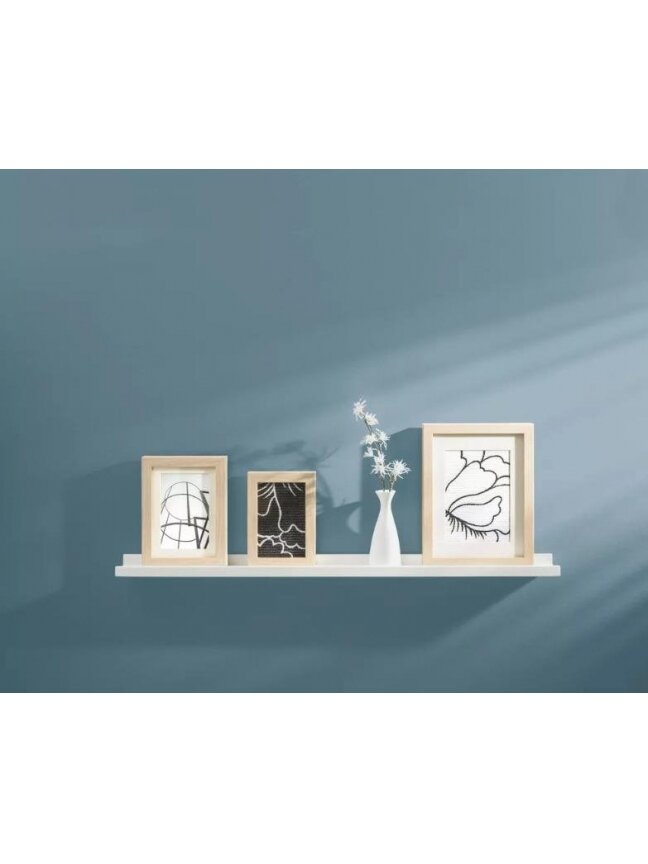 Lentyna Dolle Border, balta, 60 x 9 x 3 cm 1