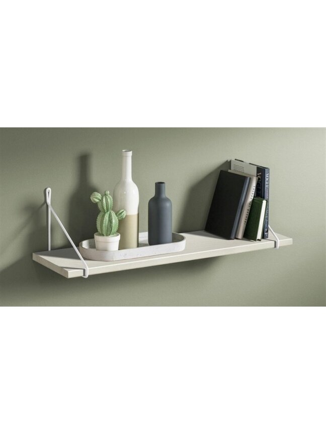 Lentyna DOLLE VINTAGE, balta, 60×20×1,8 cm 2 Lentyna DOLLE VINTAGE, balta, 60×20×1,8 cm 2