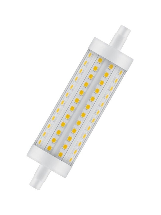 LED lemputė Osram R7S, 118mm, 12.5W, 2700K, 1521lm, skaidri LED lemputė Osram R7S, 118mm, 12.5W, 2700K, 1521lm, skaidri