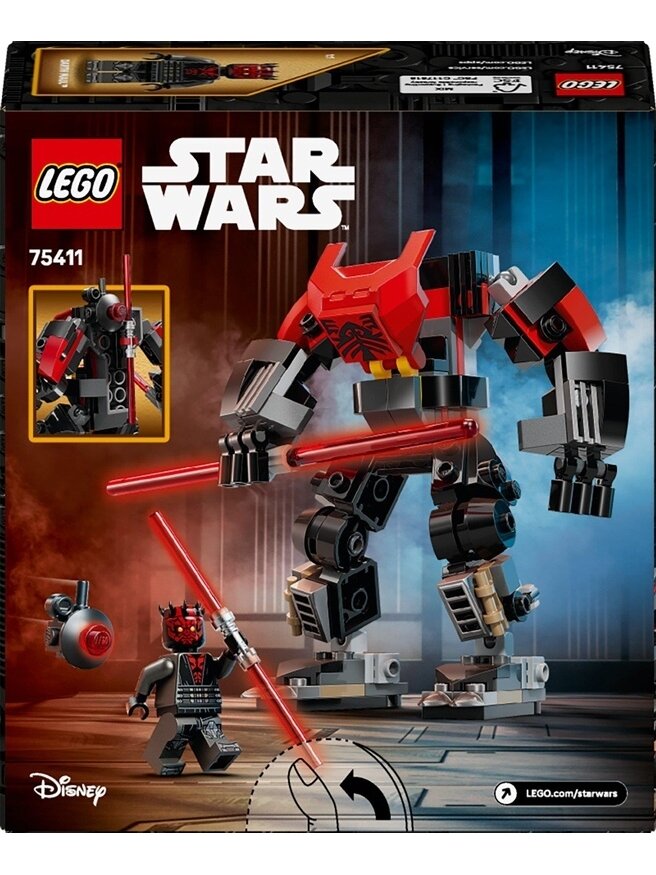 LEGO® Star Wars Darth Maul™ Mech 75411, 143 pcs 1 LEGO® Star Wars Darth Maul™ Mech 75411, 143 pcs 1