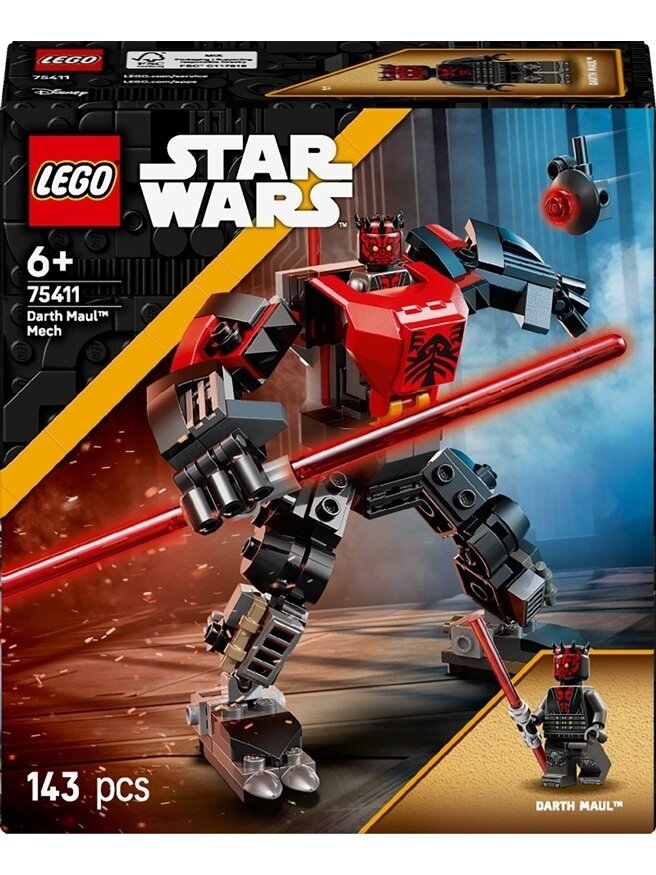 LEGO® Star Wars Darth Maul™ Mech 75411, 143 pcs LEGO® Star Wars Darth Maul™ Mech 75411, 143 pcs