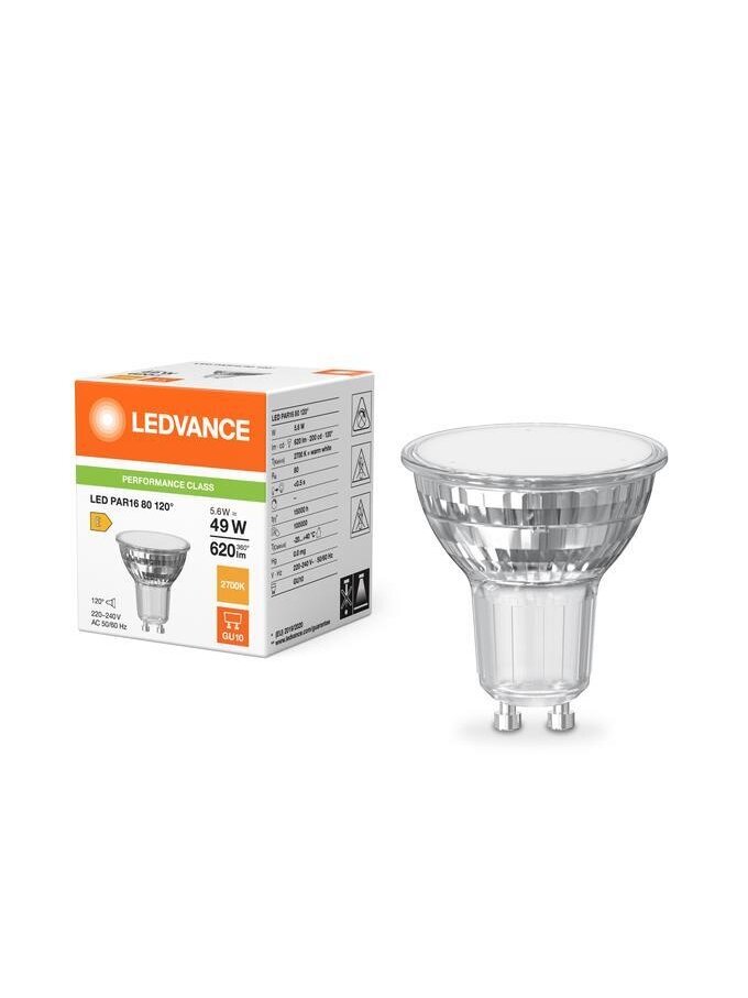 LEMP LED GU10 5.6W 830 620LM 120 2