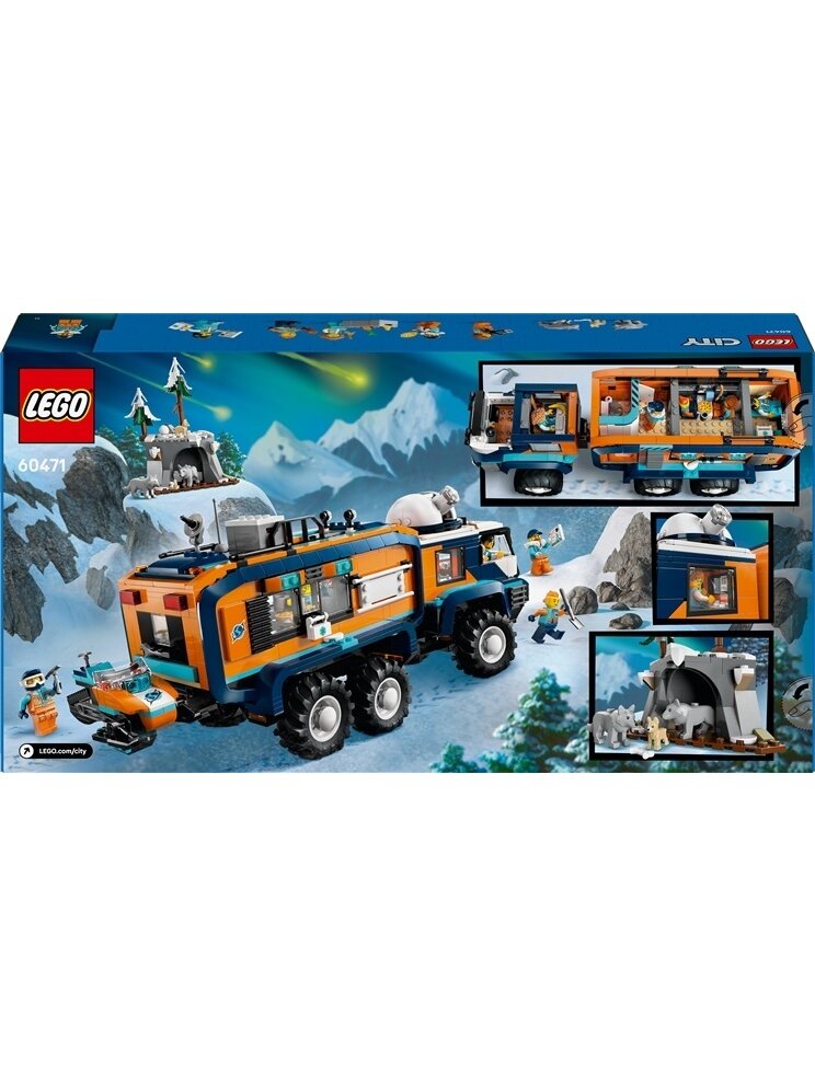 LEGO® City Arctic Explorer Science Lab Truck 60471, 1064 pcs 1