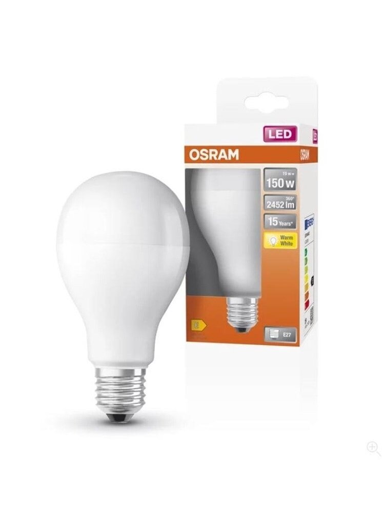 LED lemputė OSRAM, A70, E27, 19 W, 2452 lm, 2700 K 1