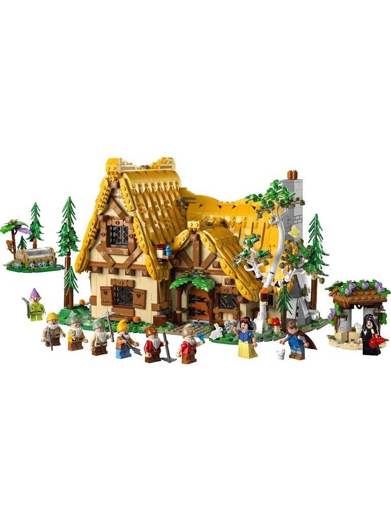 LEGO® „Disney“ Snieguolės ir septynių nykštukų trobelė 43242 2 LEGO® „Disney“ Snieguolės ir septynių nykštukų trobelė 43242 2