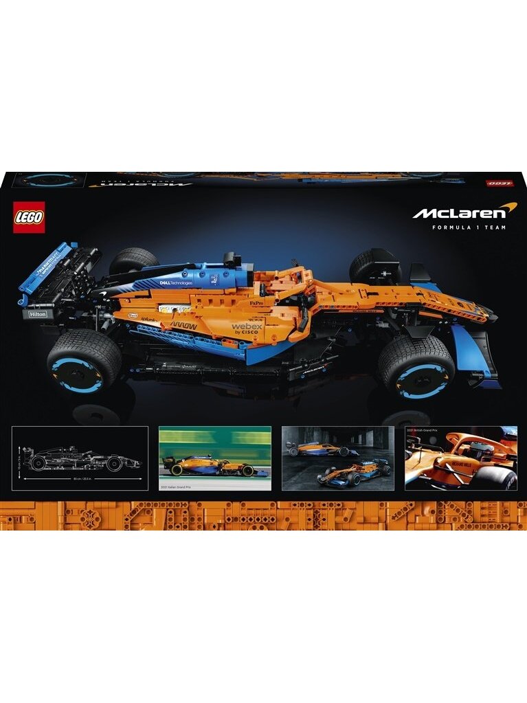 LEGO Technic McLaren Formula 1™ lenktynių automobilis 42141 1 LEGO Technic McLaren Formula 1™ lenktynių automobilis 42141 1