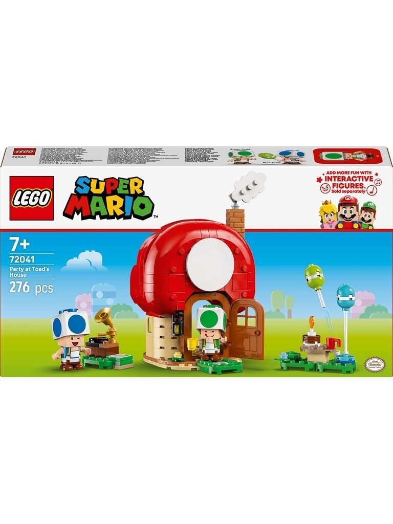 LEGO® Super Mario Party at Toads House 72041, 276 pcs