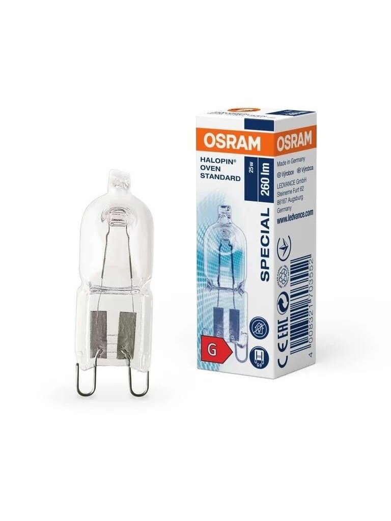 Lemputė Osram Halogeninė 2700 °K G9 25 W 260 lm 1 Lemputė Osram Halogeninė 2700 °K G9 25 W 260 lm 1