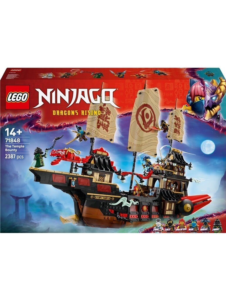 LEGO® Ninjago The Temple Bounty 71848, 2387 pcs