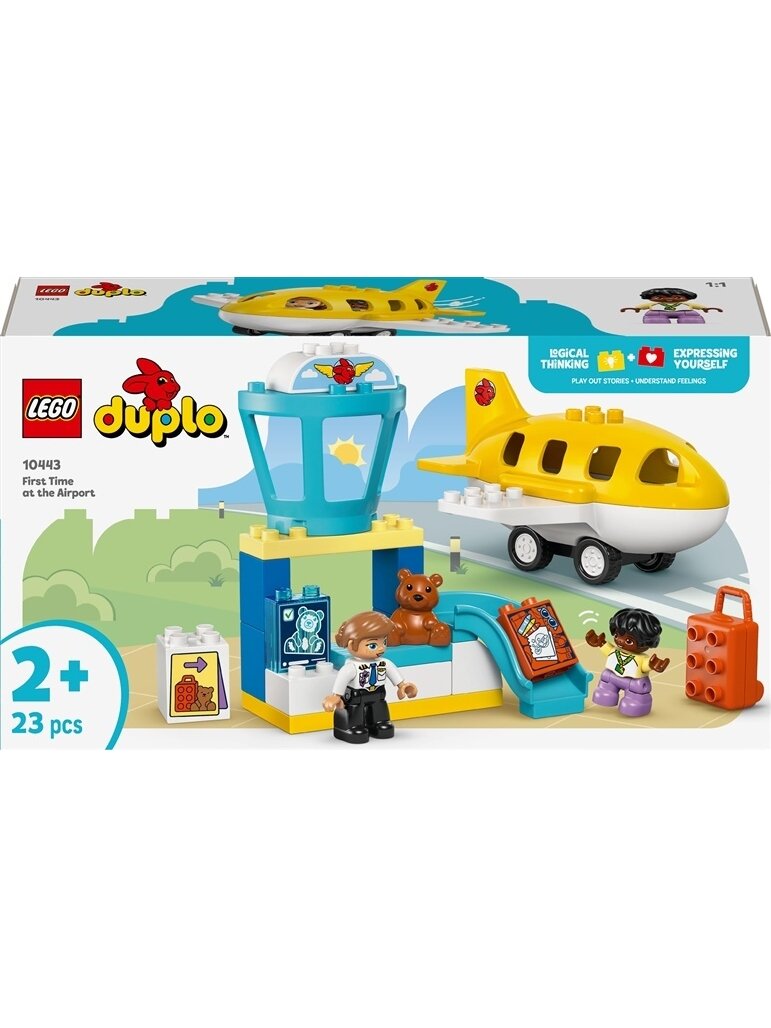 LEGO® DUPLO® Pirmasis apsilankymas oro uoste, 23 vnt. LEGO® DUPLO® Pirmasis apsilankymas oro uoste, 23 vnt.