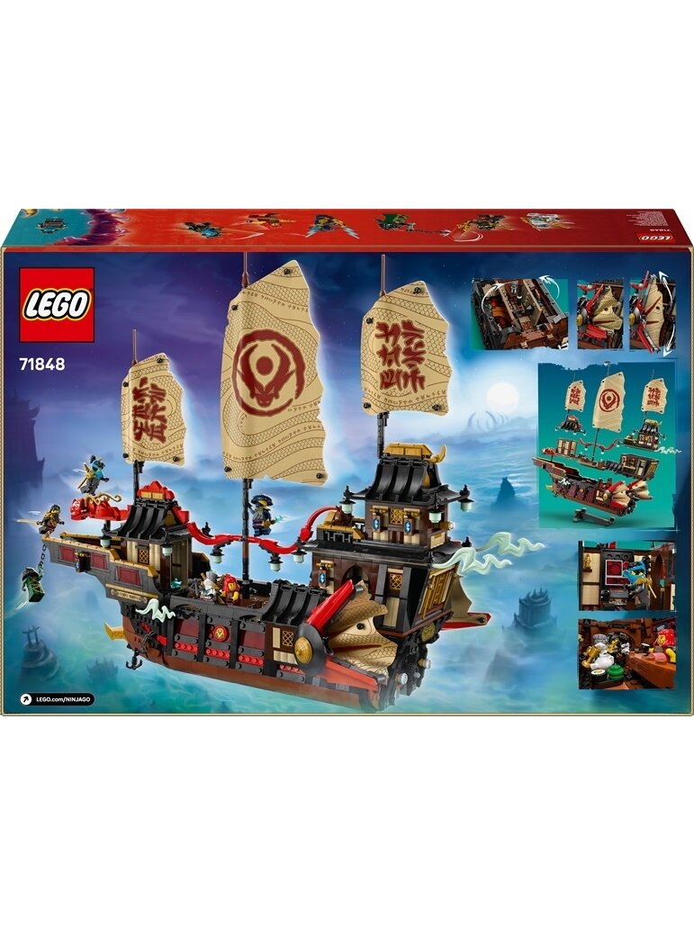 LEGO® Ninjago The Temple Bounty 71848, 2387 pcs 1 LEGO® Ninjago The Temple Bounty 71848, 2387 pcs 1