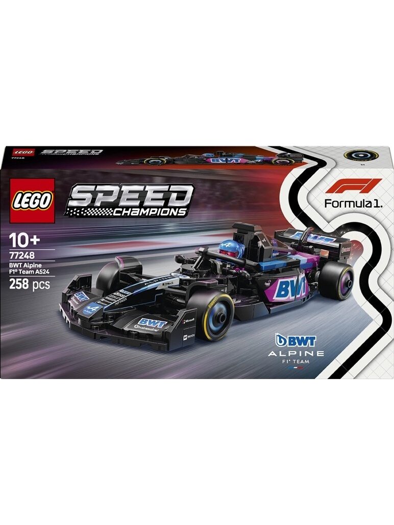 LEGO® BWT Alpine F1® Team A524 Race Car 77248, 258 vnt.